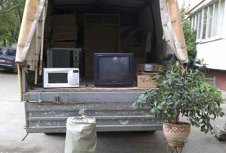 транспортировка детского дивана, комода, холодильника двухкамерного, стиральной Машиной, коробок, коробок догрузом из Донецка в Череповец