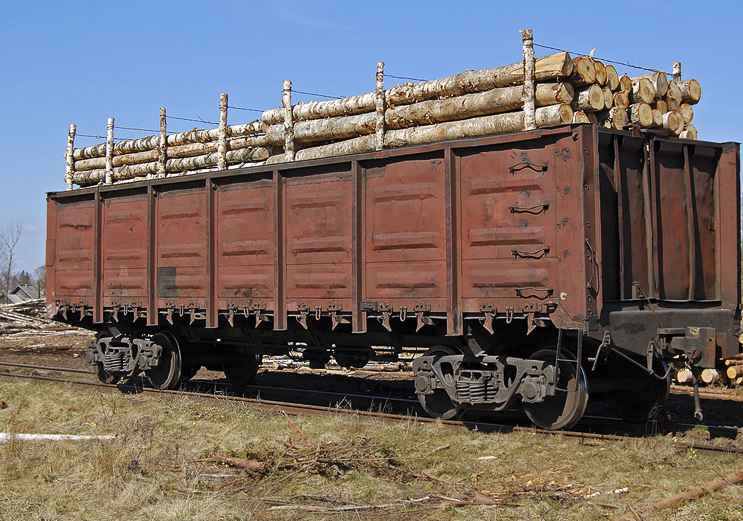 Перевозка ЛЕСА вагонами из Ачинска в Бердск