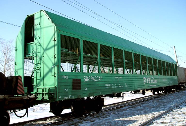 Железнодорожная перевозка машины цена из Красноярска в Москву